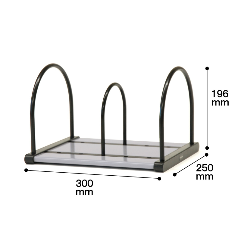 アウトレット】 ブックスタンド 幅30cm バイオレット β-30