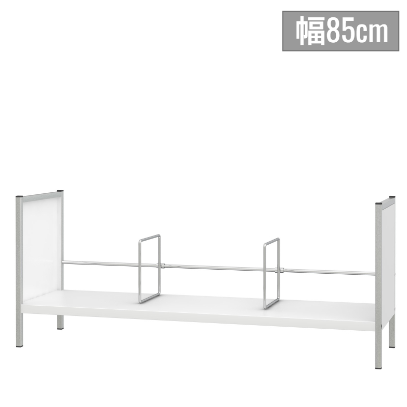 トヨダプロダクツ ブックスタンド ハイタイプ W600mm ホワイト BSST-060H 1台