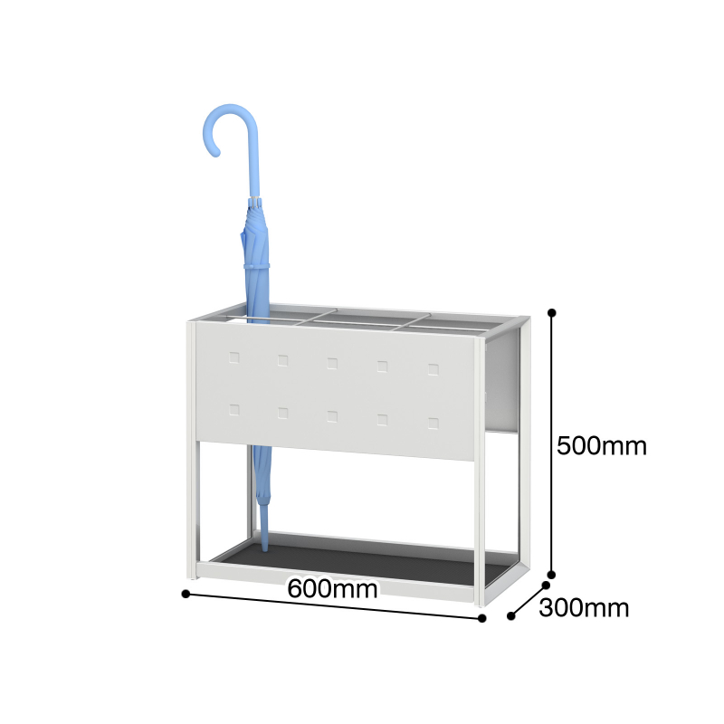 トヨダプロダクツ アルミ傘立て T20-36USAL サイズ