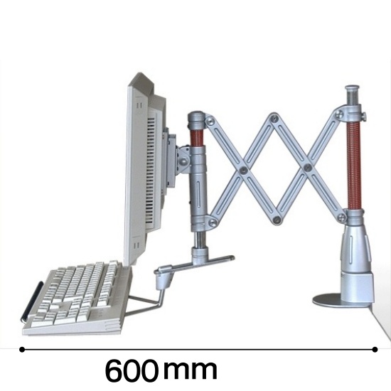 液晶モニターアームスタンド 17型以下用 (LCD-FA1) 最長サイズ