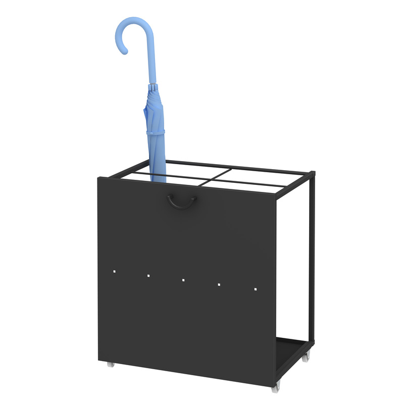 傘立て 48本 LAS-ECUS(SK) サテンブラック