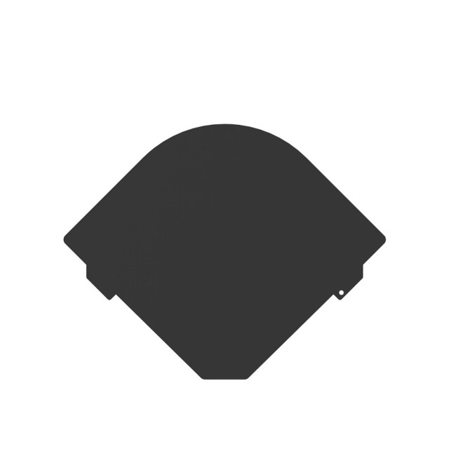 ブックラックワゴン仕切り板４枚セット サテンブラック