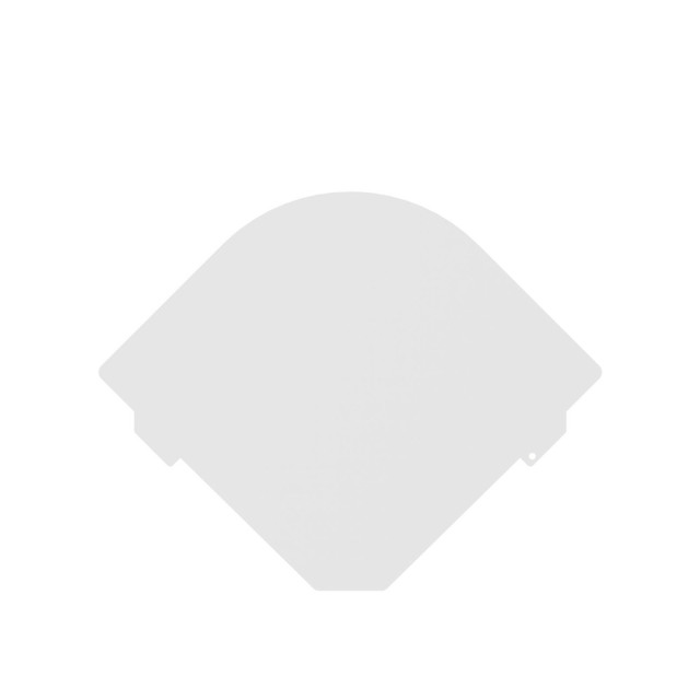 ブックラックワゴン仕切り板４枚セット ホワイト